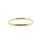 Image 1 of Gold smooth slave bracelet | Ø 60 mm