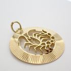 Image 2 of Gold Scorpio pendant