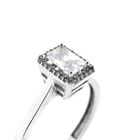 Image 3 of White gold ring with zirconia