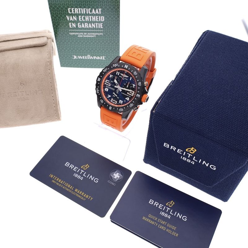 Image 22 of Breitling Endurance Pro 'Orange' X82310; Chronograph men's watch
