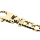 Image 6 of Two-tone gold men's necklace with diamonds.