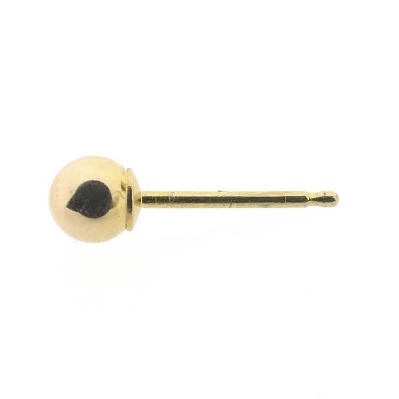 Image 11 of Gold ball stud earrings