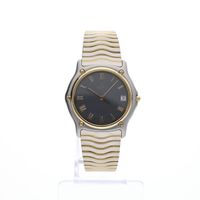 Ebel Classic Wave 1187141; 18k gold/steel watch