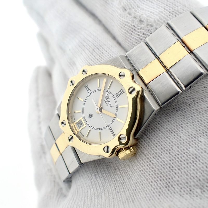 Image 16 of Chopard St. Moritz; Vintage women's watch with box/papers