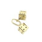 Image 7 of 9 carat pendant/charm of two dice