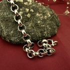 Image 2 of White gold robust jasseron link bracelet
