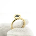 Image 6 of Bron Jewelry gold 'Sprite' ring with London Blue Topaz