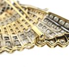 Image 9 of Exclusive two-tone gold butterfly brooch with ruby ​​and diamond; 5.44 ct.