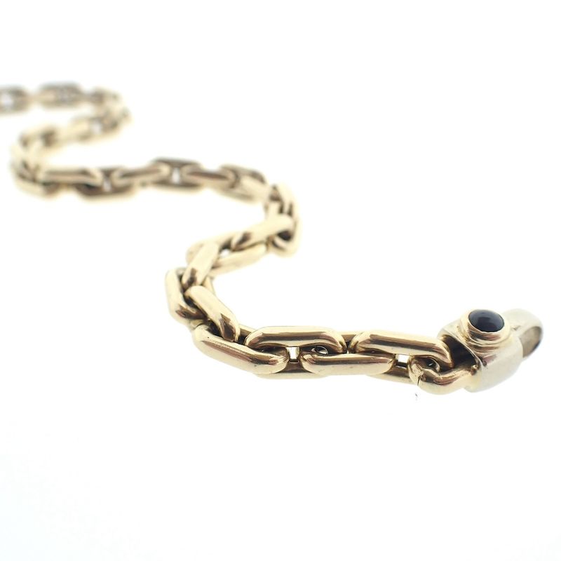 Image 3 of 18K solid gold link bracelet | 21 cm