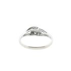Image 4 of White gold ring with diamonds; 0.07 ct.