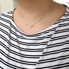 Image 2 of Gold necklace with fixed pendant | 42 cm