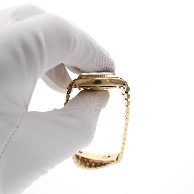 Image 6 of Rolex Lady-Datejust 26mm 6916; Vintage 18k Gold Women's Watch