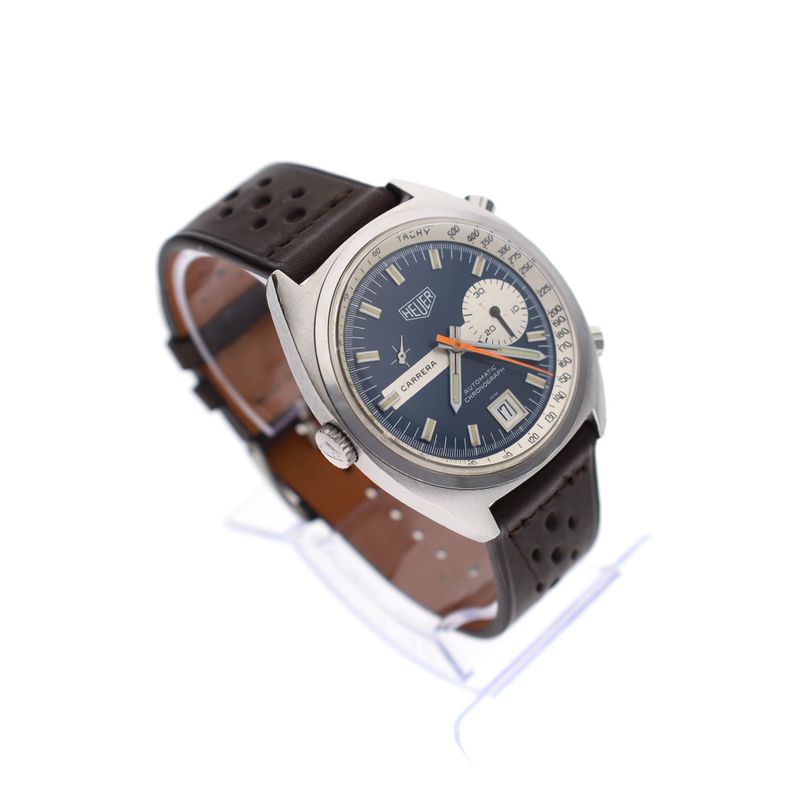 Afbeelding 4 van Heuer Carrera 1553 Automatic Chronograph; Vintage Heren Horloge