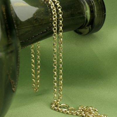 Image 2 of 8-karat Jasseron link chain | 42.5 cm