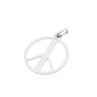 Image 5 of Silver pendant of a peace sign