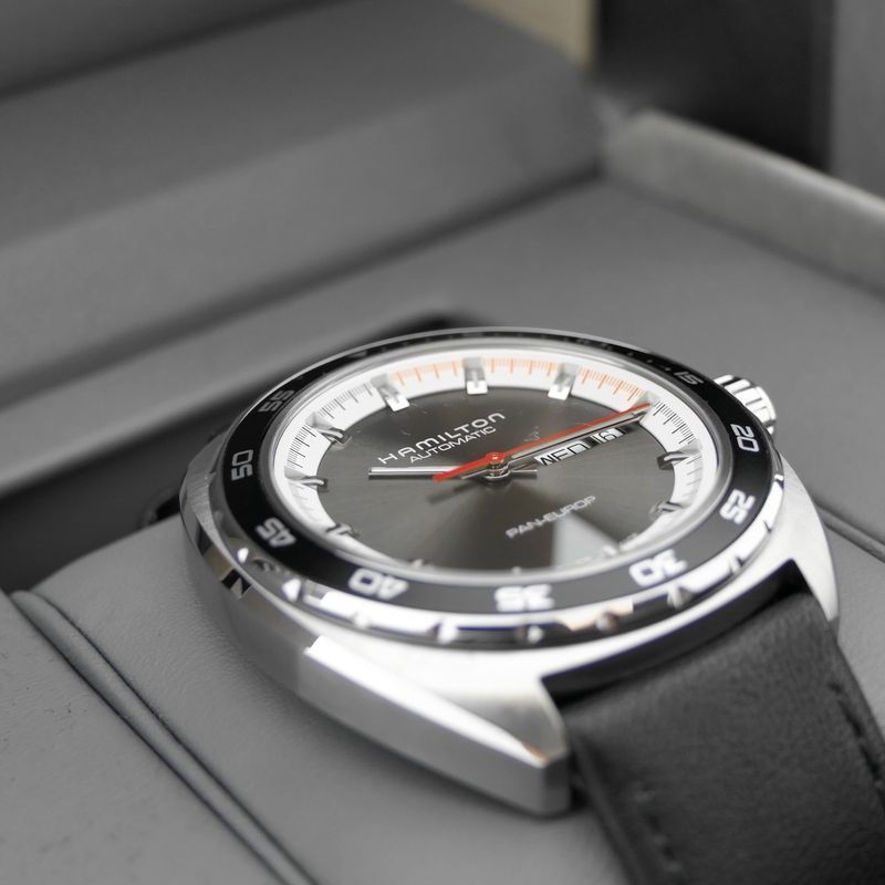 Image 15 of Hamilton Pan Europe Day-Date H354150; Automatic men's watch