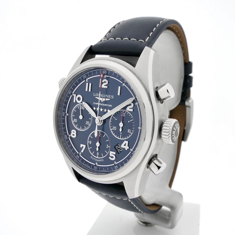 Image 3 of Longines Spirit Chronometer Chronograph L3.820.4; Automatic men's watch