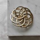 Image 4 of Vintage gold fantasy brooch