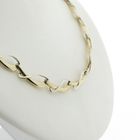 Image 9 of Two-tone gold fantasy link necklace | 45.5 cm