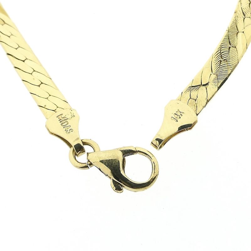 Image 4 of Gold bracelet with print; Midas | 20 cm