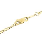 Image 3 of Gold Figaro link bracelet