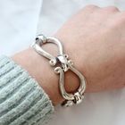 Image 10 of Sturdy silver fantasy link bracelet | 21 cm