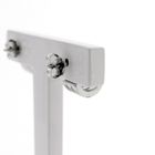 Image 3 of ZINZI silver half-round stud earrings; Ø 10 mm