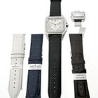 Image 12 of Cartier Santos 100 XL Chronograph 2740; Automatic watch with diamonds