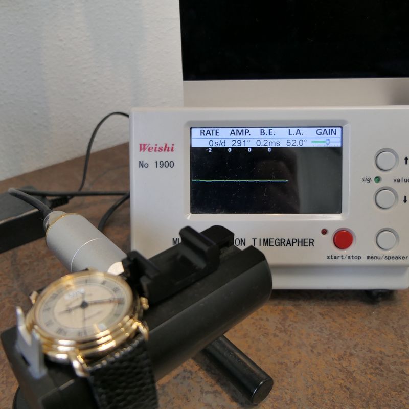 Image 15 of Maurice Lacroix Masterpiece Reveil; Automatic 18k gold men's watch with alarm clock