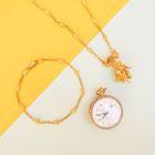 Image 8 of 18 ct. Gold chain/bracelet; Salvador Dalí, Carmen la Crotalos