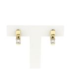 Image 3 of Gold stud earrings with diamond | 0.32 ct.