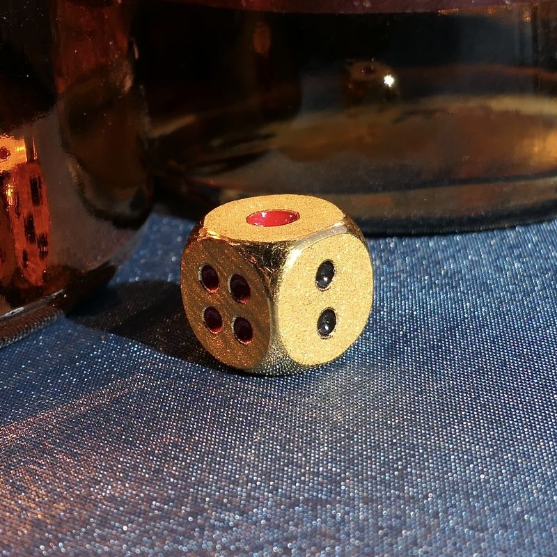 Image 5 of 24K Exclusive Solid Gold Dice - 999.9