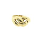 Image 3 of Gold ring with knotted design