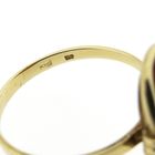 Image 6 of Gold ring with fire opal