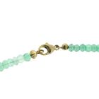 Image 4 of 9K Emerald Bead Necklace with Gold Clasp | 50cm