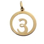 Image 4 of Gold pendant of the letter E
