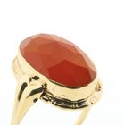 Image 3 of Vintage gold ring with carnelian