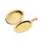 Image 7 of Vintage gold locket pendant | Floral design