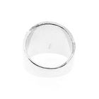 Image 9 of Wide silver ladies ring