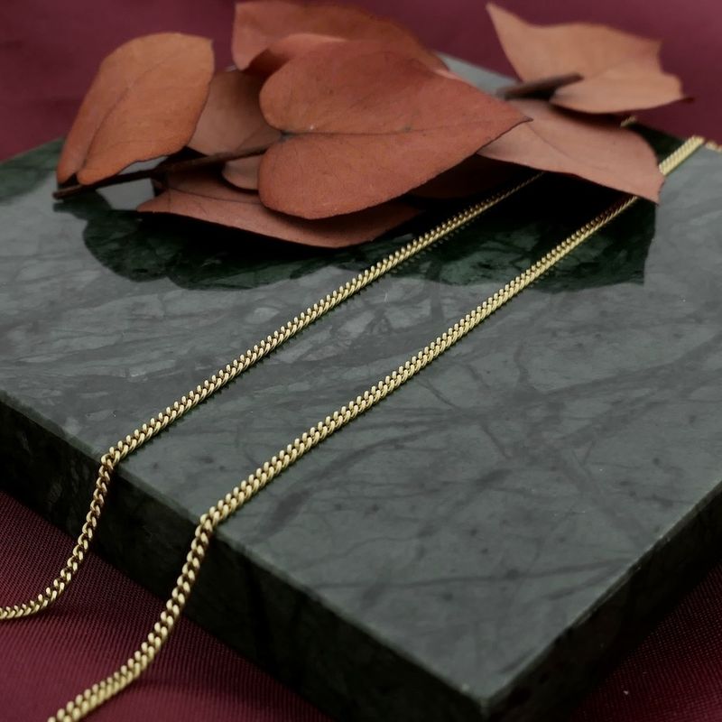 Image 2 of Gold gourmet link chain