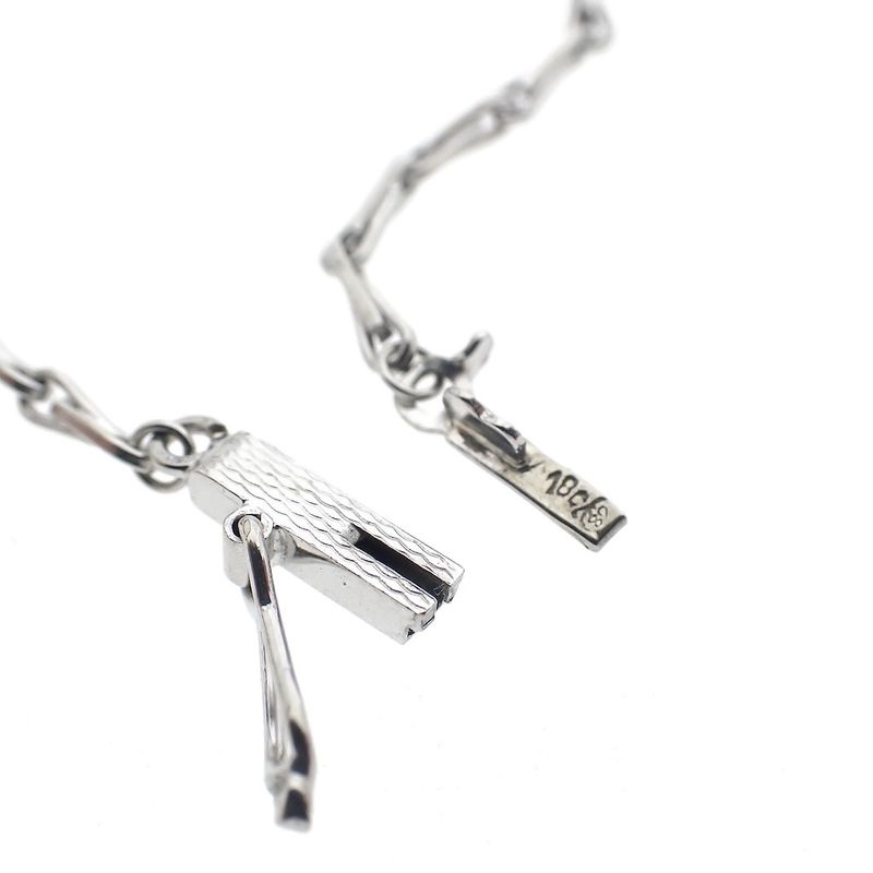 Image 6 of 18K white gold fantasy link chain | 52.5 cm