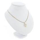 Image 8 of Gold pendant of a heart with zirconia