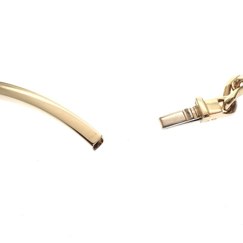 Image 4 of Exclusive gold bar necklace; Choker