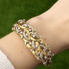 Image 8 of Luxurious gold bracelet with diamond; 1.78 ct.