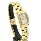 Image 3 of Baume & Mercier Hampton Milleis 65370; 18k gold women's watch with diamonds