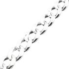 Image 7 of Solid Silver Gourmet Link Bracelet.
