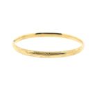 Image 1 of Golden Slave Bracelet with Engravings; Size M