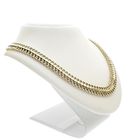 Image 2 of Golden French gourmet link necklace | 41 cm