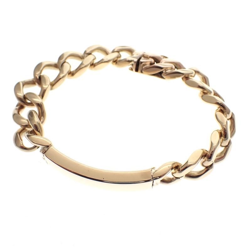 Image 7 of 9 carat gourmet link bracelet with engraving plate