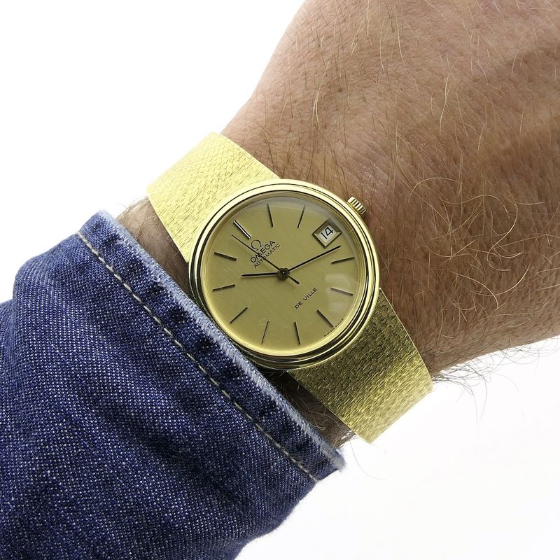 Image 18 of Omega De Ville Automatic; 18-carat gold men's watch